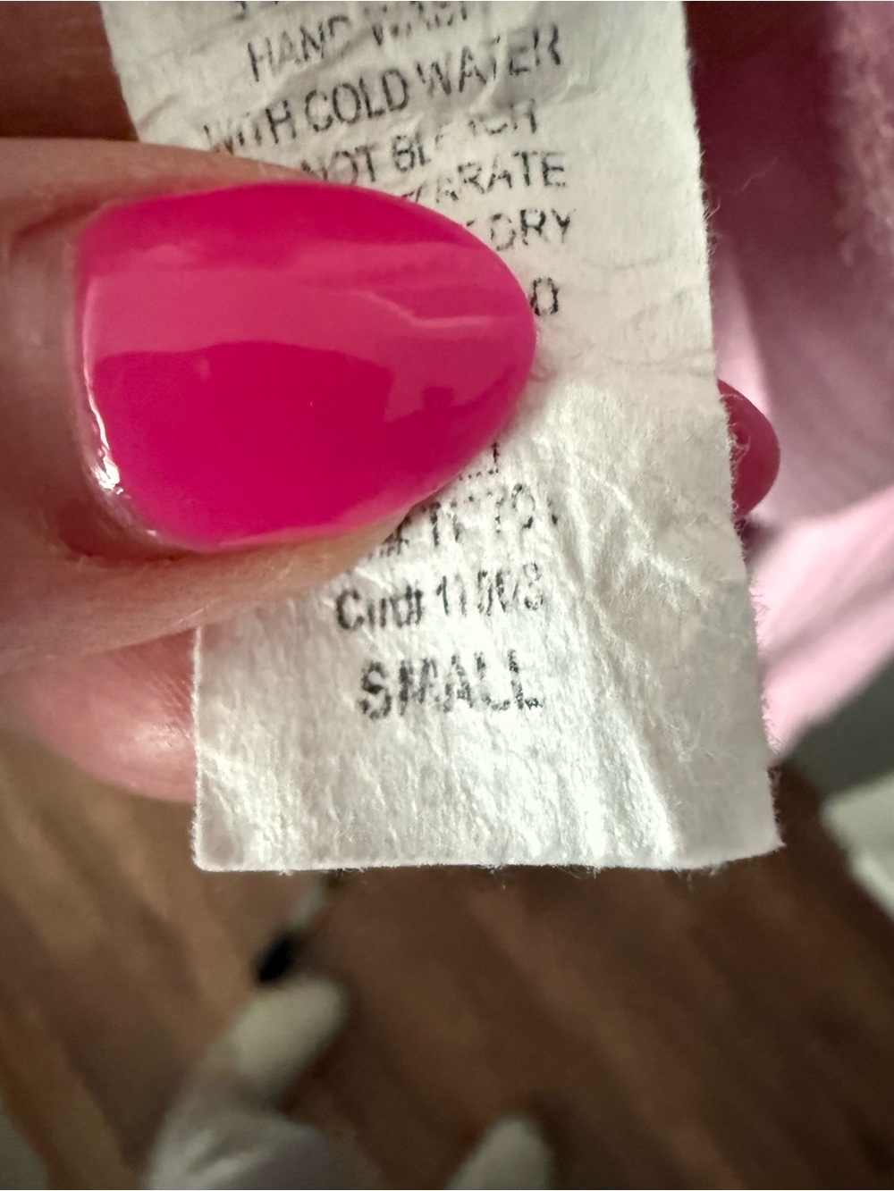 BUCKETLIST Pink Crewneck Sweater with White Bow Motif - Picture 3 of 3